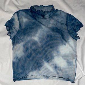 NOT AVAILABLE Sheer Crop Top